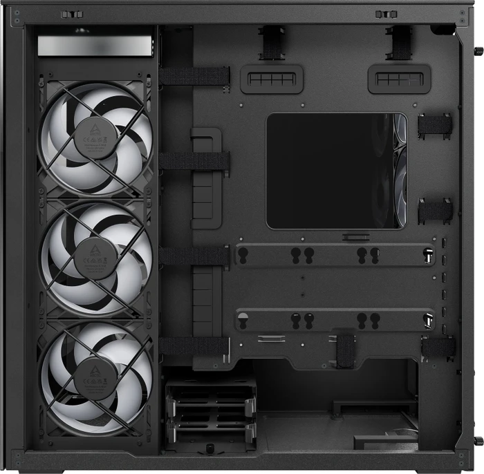 ARCTIC Xtender VG Black, Glasfenster