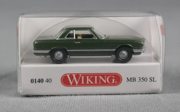 Wiking MB 350 SL zypressengrün metallic