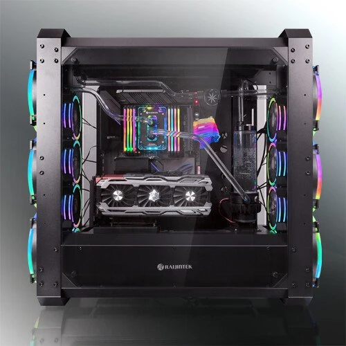 Raijintek Eris Evo, Glasfenster