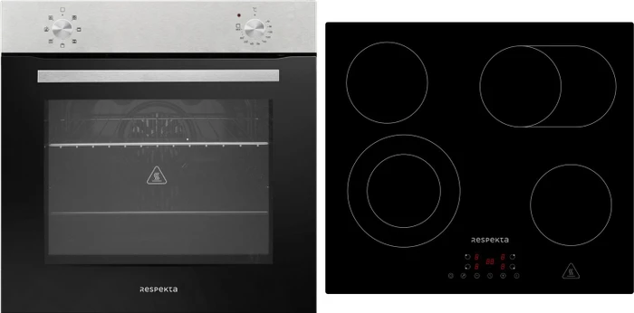 Respekta ASET1205500 Backofen-Set