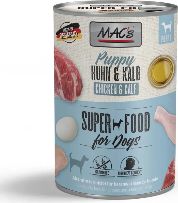 MAC's Dog Puppy, 4.80kg (12x 400g)