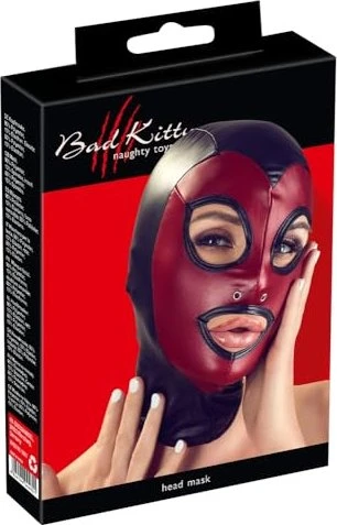 You2Toys Bad Kitty Kopfmaske schwarz/rot