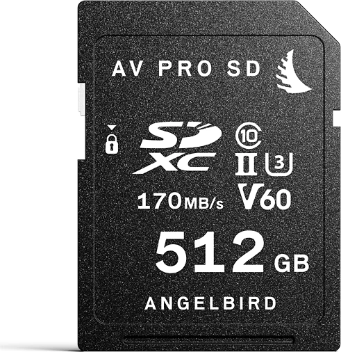 Angelbird AV PRO SD MK2 V60 R170/W105 512GB, UHS-II U3, Class 10, 2er-Pack