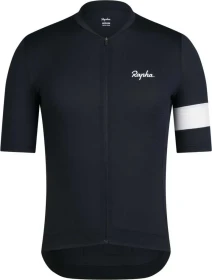 Rapha Core Lightweight Trikot kurzarm schwarz/weiß (Herren)