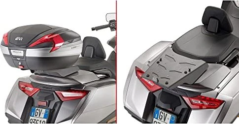Givi SRA1172 Aluminium Gepäckträgerplatte Monokey schwarz