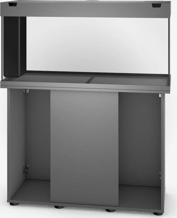 Juwel Rio 180 LED Aquarium-Set mit Unterschrank, grau/grau, 180l