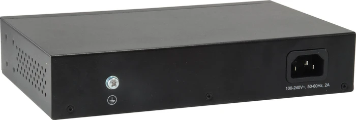 LevelOne GEL Desktop Gigabit Smart Switch, 8x RJ-45, 2x SFP