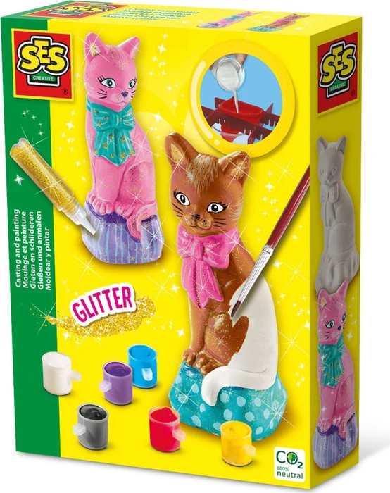 Ses Creative Gießen und Anmalen Katze