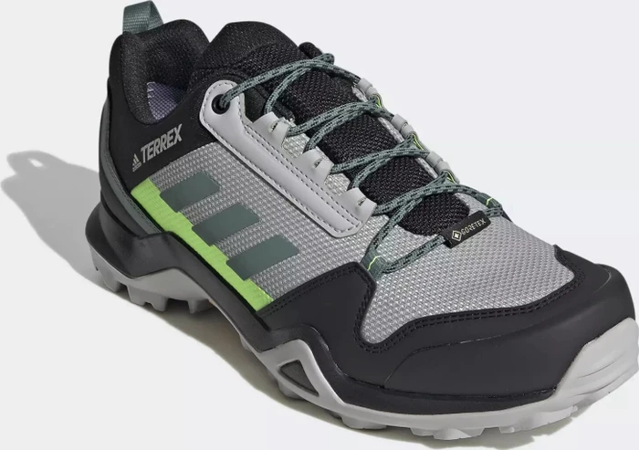 adidas Terrex AX3 GTX grey two/tech emerald/signal green (Herren)