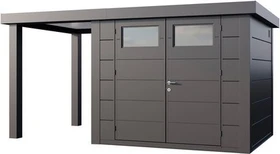 Telluria Classico 2724 Gerätehaus inkl. Anbau 1.68m links anthrazit