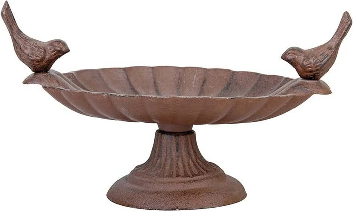 Esschert Design Futter- und Trinkschale, braun