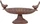 Esschert Design Futter- und Trinkschale, braun (FB162)
