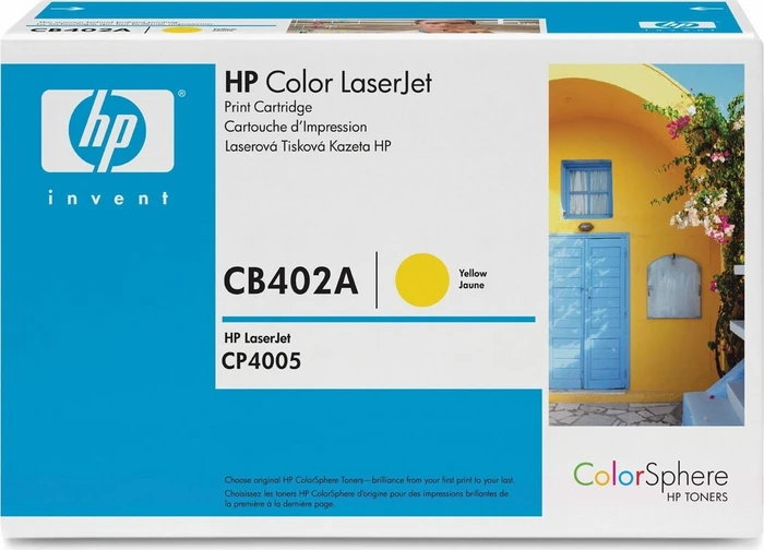 HP Toner 642A gelb