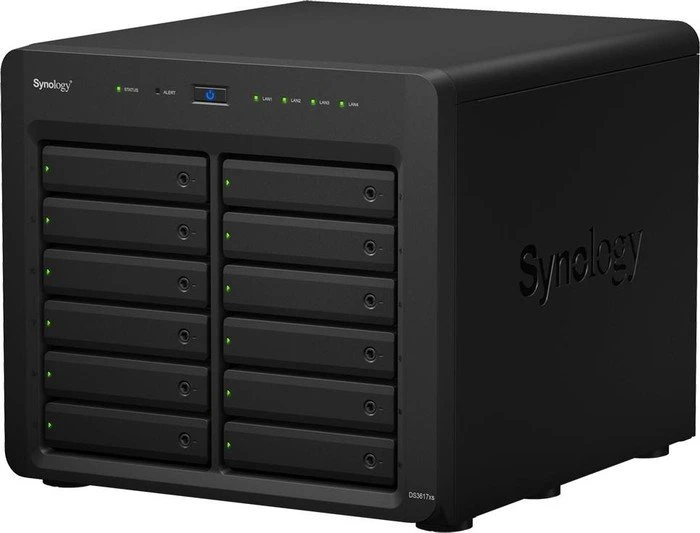 Synology DiskStation DS3617xs, 16GB RAM ECC, 4x RJ-45 1000Base-T, 2x USB-A 3.0