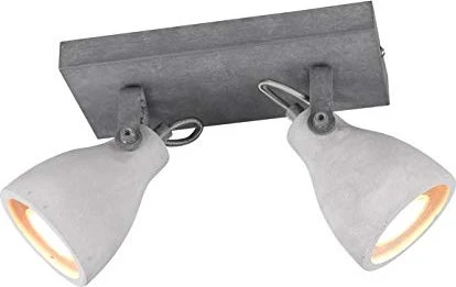 Trio Concrete Spot 2-flammig beton