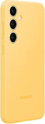 Samsung Silicone Case für Galaxy S24+ gelb