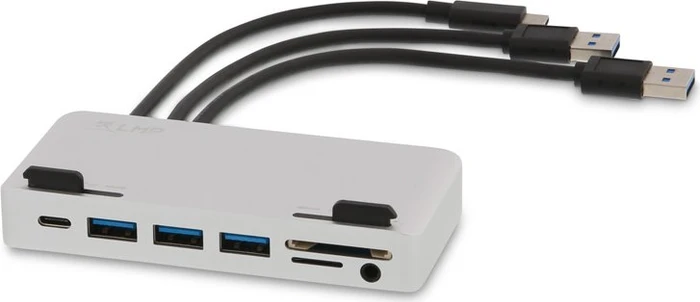 LMP USB-C Attach Dock Pro, Space Gray, 1x USB-C 3.0 [Stecker], 2x USB-A 3.0 [Stecker]