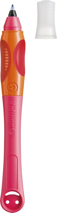 Pelikan griffix 3 Tintenroller (Patrone) rosa/orange, Linkshänder, Blister