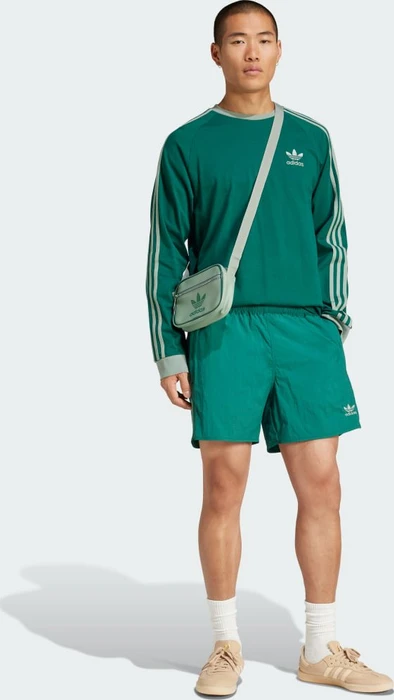 adidas Adicolor Classics 3-Streifen Sweatshirt collegiate green (Herren)