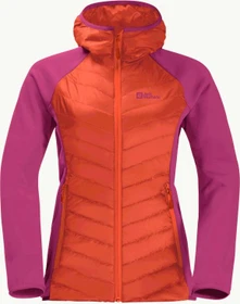 Jack Wolfskin Routeburn Pro Hybrid Funktionsjacke vibrant orange (Damen)