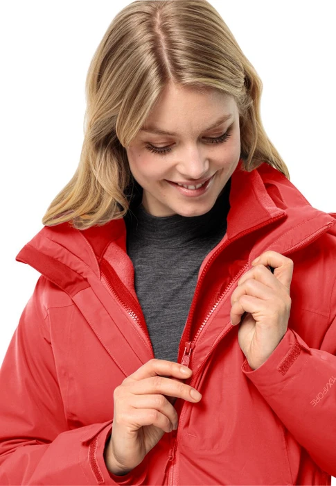 Jack Wolfskin Fernblick 2l Funktionsjacke vibrant red (Damen)