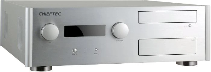 Chieftec Hi-Fi HM-02 silber, Alu