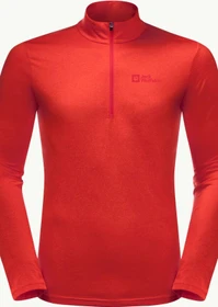 Jack Wolfskin Sky Thermal Hz Funktionsshirt langarm adrenaline red (Herren)
