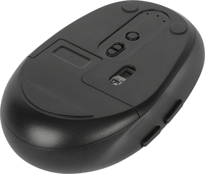 Targus Midsize Comfort Multi-Device Antimicrobial Wireless Mouse schwarz, USB/Bluetooth