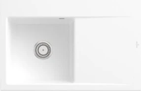 Villeroy & Boch Subway Style 45 Einbau Becken links stone white