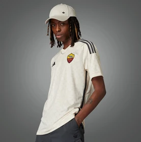 adidas AS Rom 2023/2024 Auswärtstrikot ecru tint (Herren)