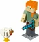 LEGO Minecraft - BigFig Alex mit Huhn Vorschaubild