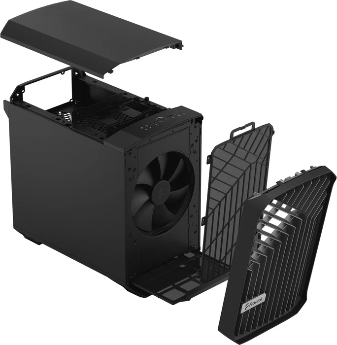 Fractal Design Torrent Nano Black Solid, Mini-ITX