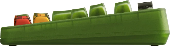 8BitDo Retro 87 Mechanical Keyboard, Xbox Edition, grün, Kailh Box Jellyfish X, USB/Bluetooth, UK