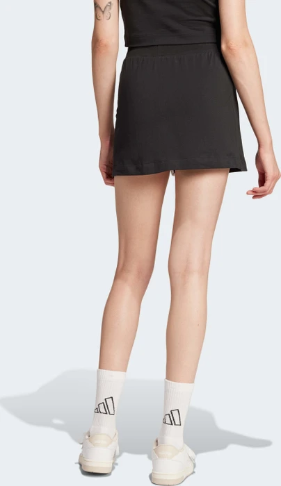 adidas Essentials Color-Pop Cotton Skort kurz schwarz (Damen)