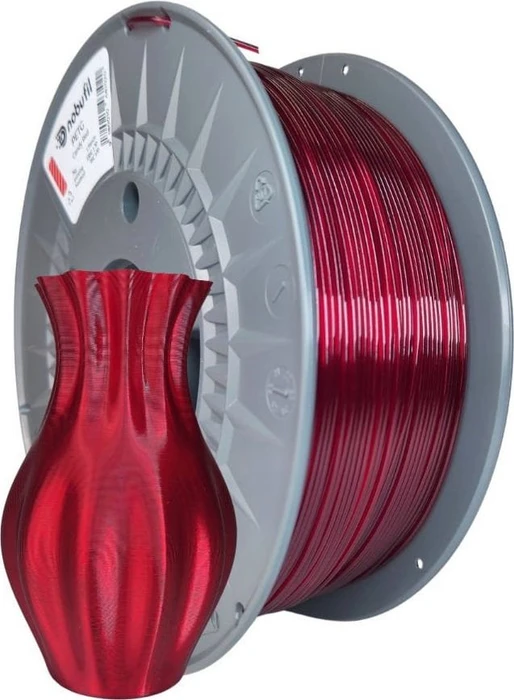 Nobufil PETG, candy red, Spule, 1.75mm, 1.00kg