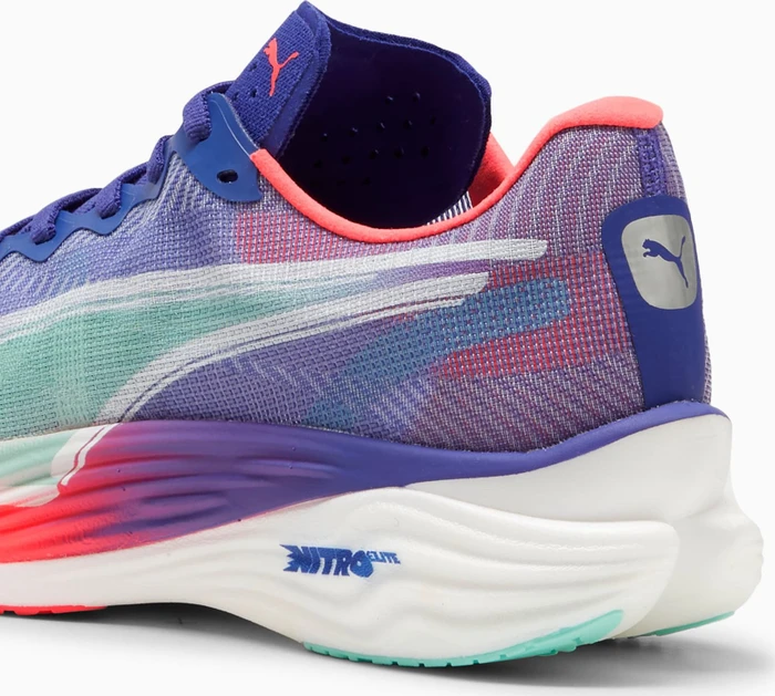 Puma Deviate Nitro Elite 3 lapis lazuli/sunset glow/electric peppermint (Herren)