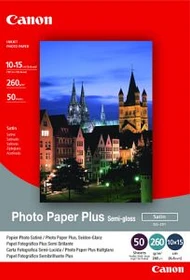 Canon SG-201 Plus Fotopapier seidenmatt weiß, 10x15cm, 260g/m², 5 Blatt