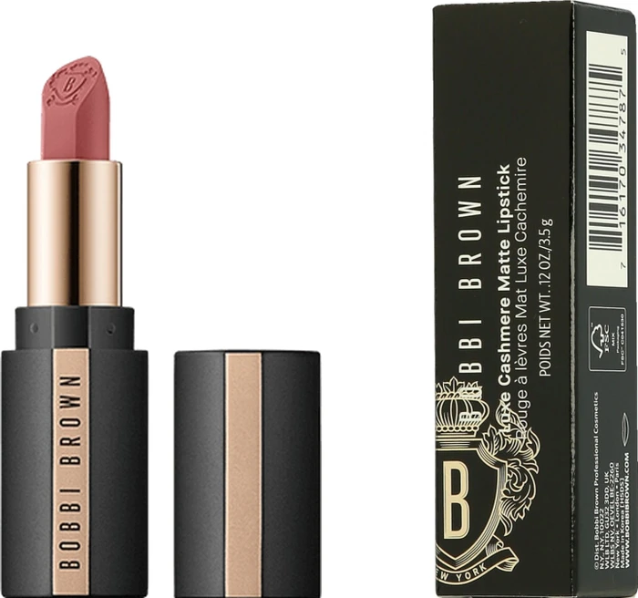 Bobbi Brown Luxe Cashmere Matte Lippenstift pink suede, 3.5g