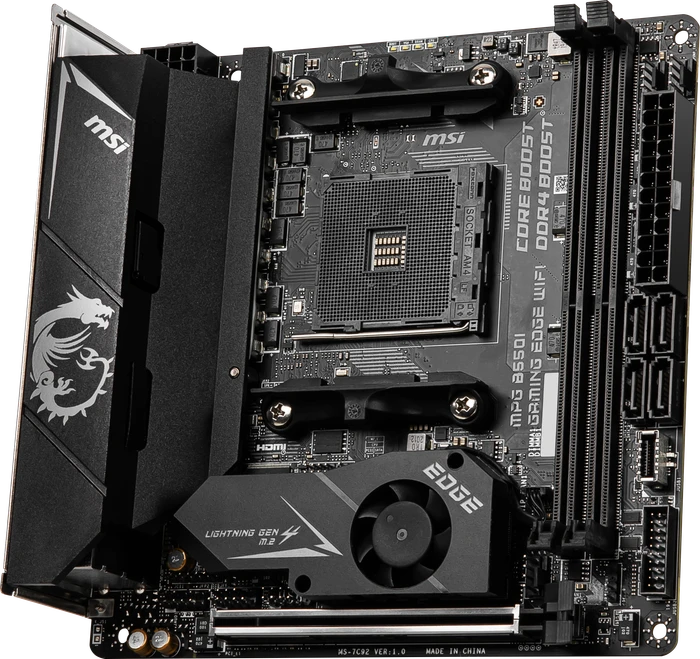 MSI MPG B550I Gaming Edge WIFI (AMD AM4)