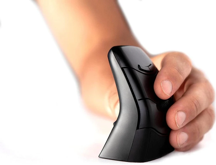 BakkerElkhuizen DXT 3 Precision Mouse Wireless, Vertikale Maus, USB