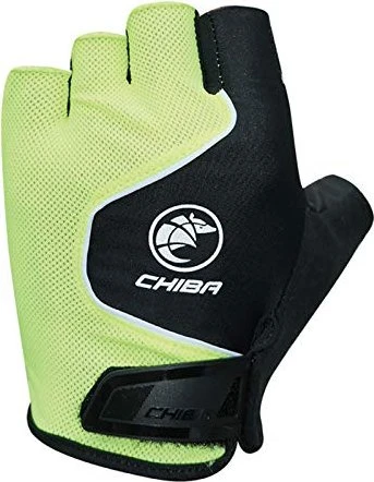 Chiba Cool Air Fahrradhandschuhe neon yellow