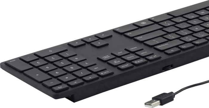 Matias RGB Wired Aluminium PC Keyboard, schwarz, USB, DE