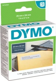 Dymo Endlosetiketten LabelWriter 11352, 54x25mm, weiß, 1er-Pack (500 Etiketten)