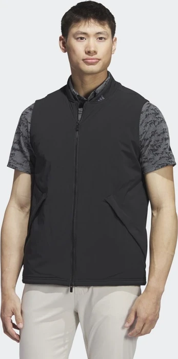 adidas Ultimate365 Tour Frostguard Full-Zip Padded Weste schwarz (Herren)