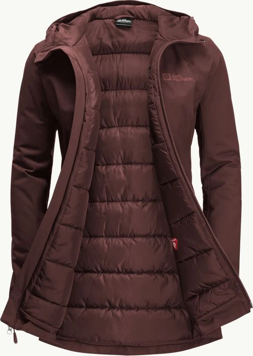Jack Wolfskin Stirnberg Ins Funktionsjacke dark maroon (Damen)
