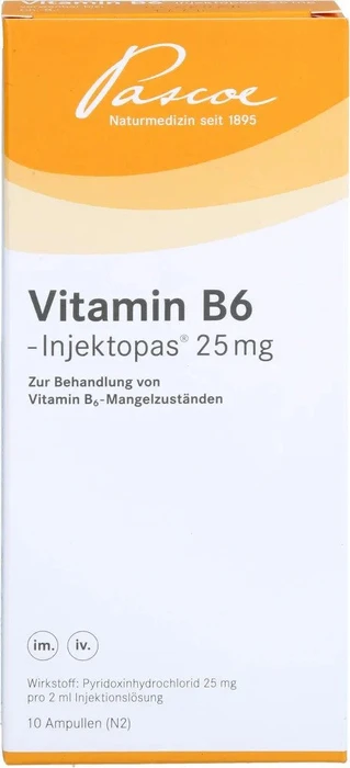 Vitamin B6 Injektopas 25mg Injektionslösung, 20ml (10x 2ml)