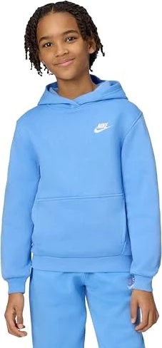 Nike Sportswear Club Fleece Hoodie university blue/white (Junior)