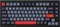 Keychron Q1/Q2/K2 OEM Dye-Sub Keycap-Set Dolch Red, Kunststoff (PBT), Dolch Red, grau/blau/schwarz/rot, 97 Tasten (83+14), ANSI-US Vorschaubild