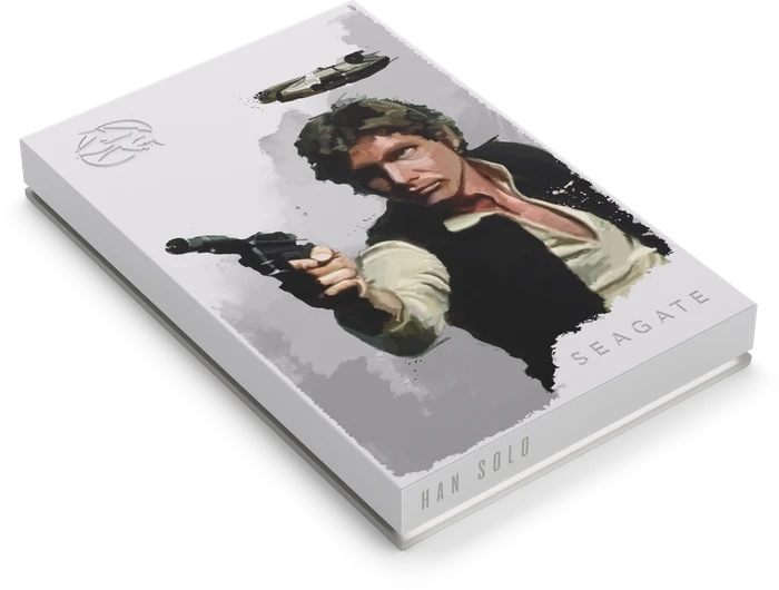 Seagate FireCuda Gaming HDD - Han Solo Special Edition, 2TB, +Rescue, USB 3.0 Micro-B