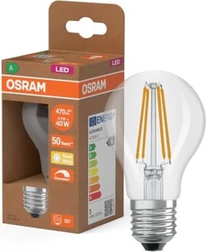 Osram LED SUPERSTAR+ CLASSIC A FIL 40 EECA 2.2W/827 E27, 1 Stück